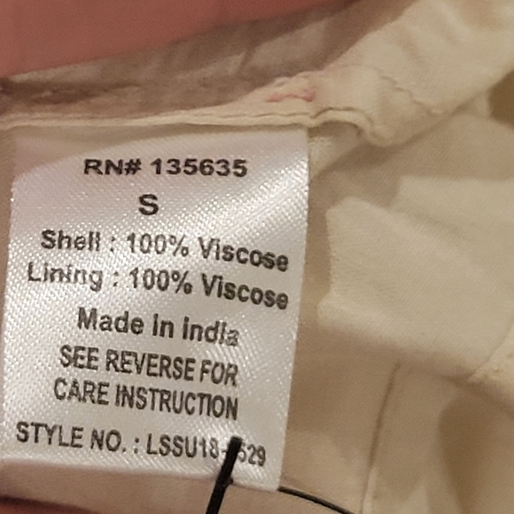 Anthropologie Love Sam floral spaghetti strap dress Small - Picture 6 of 9